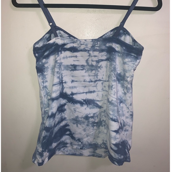 Talula Blue Tie-Dye Bustier Style Tank Top - Large - Picture 2 of 5